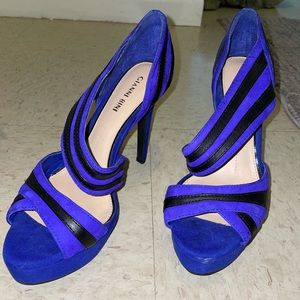 Gianni Bini blue heels